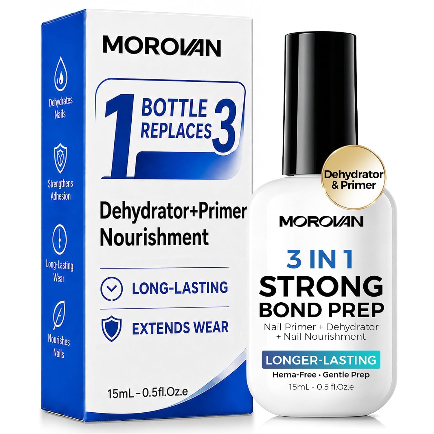 HEMA-free Nail Dehydrator Primer for Strong Adhesion
