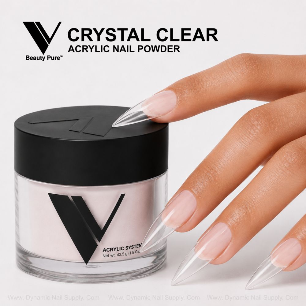 Salon Workflow for Crystal Clear Acrylic Powder