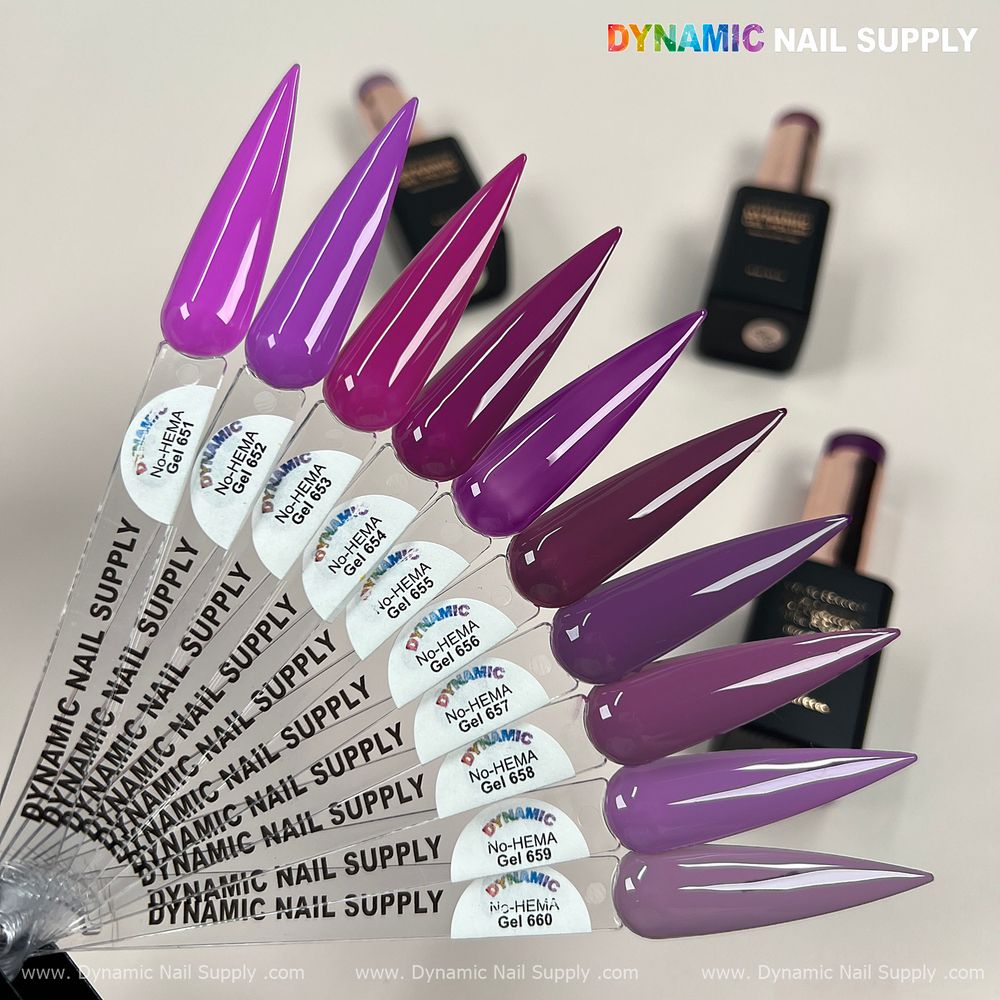 HEMA-free Gel Polish Review: Colors 651 to 660