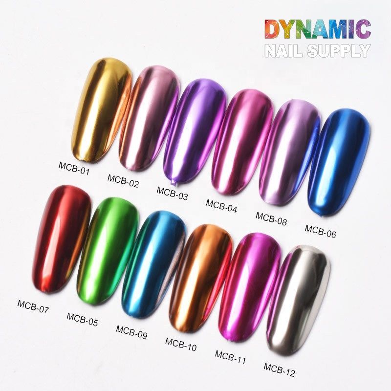Metallic Chrome Nail Pigment: Easy Beginner Guide